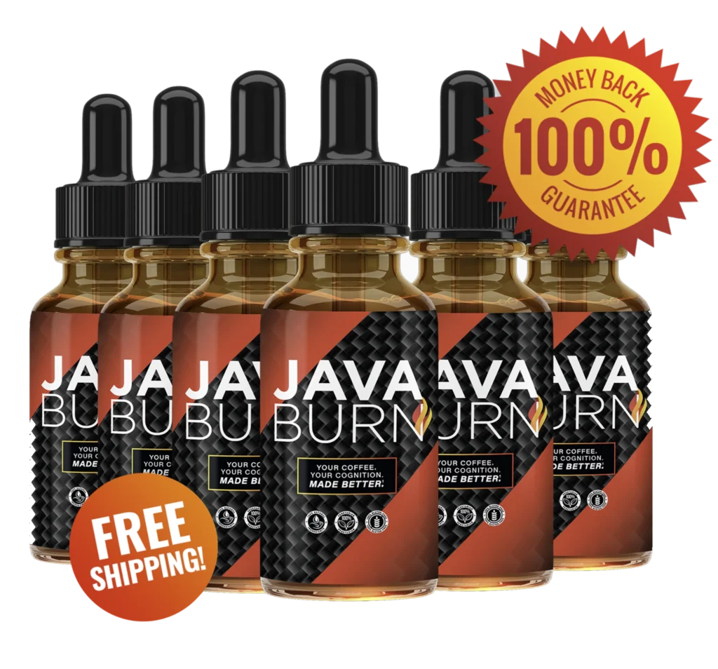 JavaBurn 6 bottle bundle with free shipping and money back guarantee