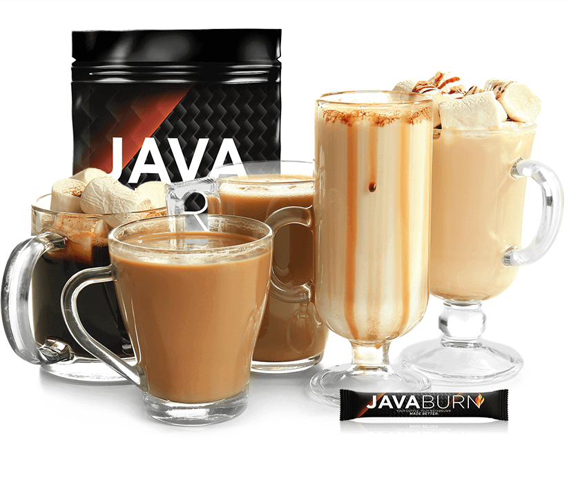 JavaBurn metabolism support supplement mixed with coffee drinks