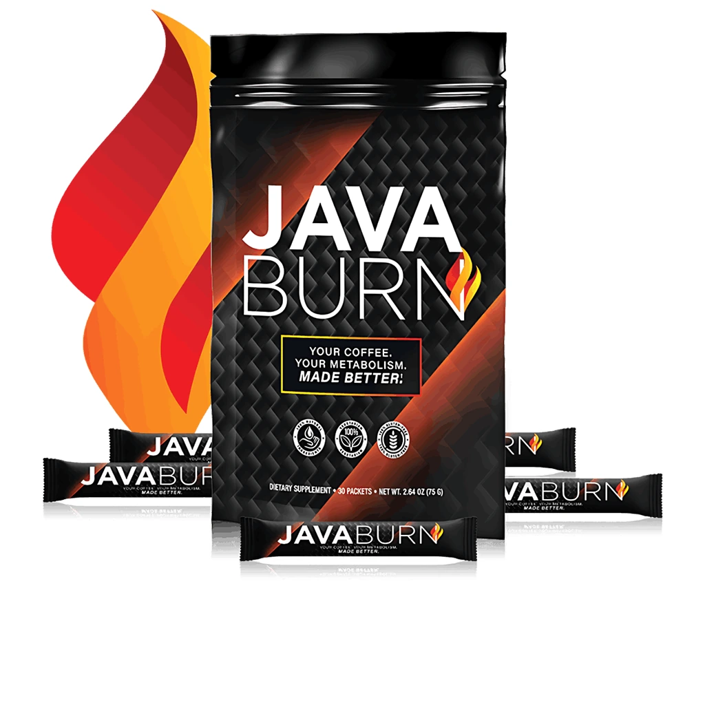 JavaBurn metabolism support coffee supplement powder with stick packets
